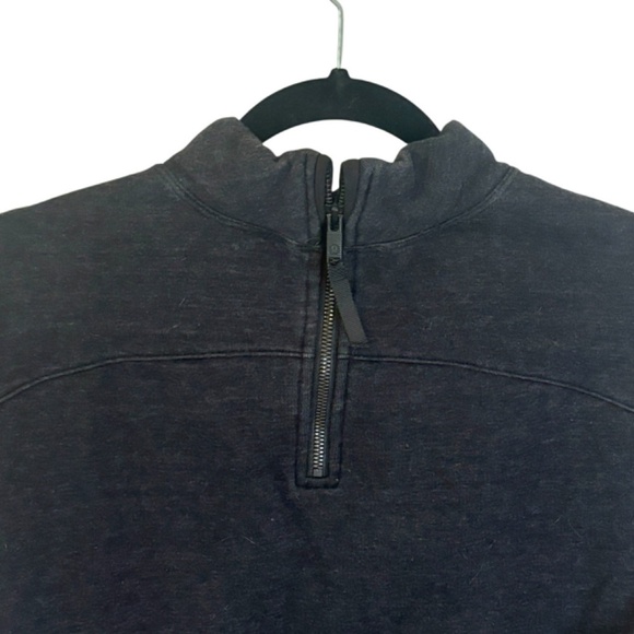 Lululemon Black cropped Reversible Hoodie SZ 4 - Picture 3 of 8